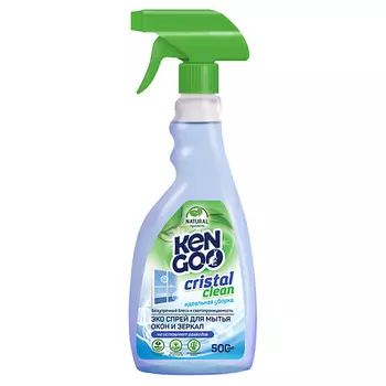 KENGOO Эко Спрей для мытья окон и зеркал Natural Cristal Clean
