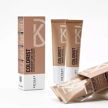 KEYDAY Colorist Крем-краска 8.16 Блондин пепельно-фиолетовый