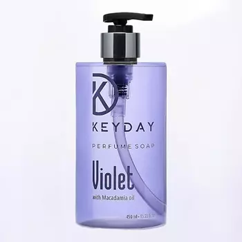 KEYDAY Жидкое мыло для рук и тела Violet парфюмированное