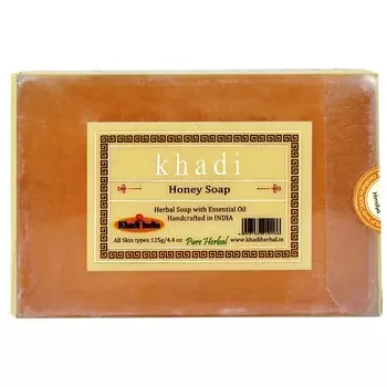 KHADI Натуральное очищающее мыло Мёд 125.0