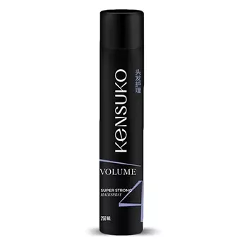 KENSUKO Лак для волос объем и сверхсильная фиксация 250.0