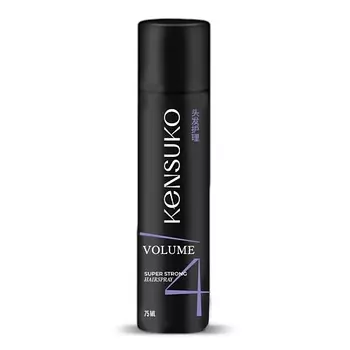 KENSUKO Лак для волос объем и сверхсильная фиксация 75.0