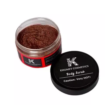 KHOMEY COSMETICS Антицеллюлитный кофейный скраб для тела с перцем Caution: Very HOT! 250.0