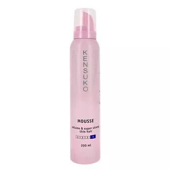 KENSUKO Мусс для волос объем для тонких волос (суперсильной фиксации) 50.0