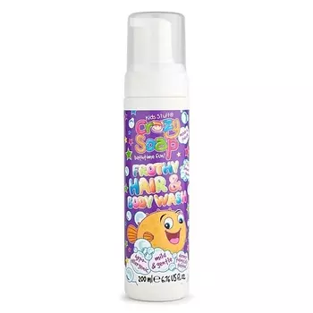 KIDS STUFF Мусс 2-в-1 для мытья тела и волос
