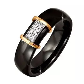 Кольцо Керамика, SWAROVSKI
