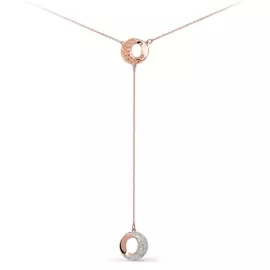 Колье из красного золота с бриллиантами 6-0067-1000 №8-19