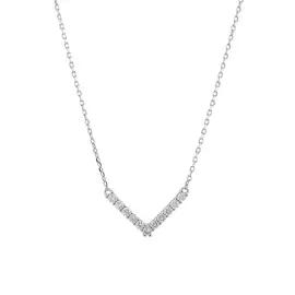 Колье из серебра с фианитами И5-1112-23-01