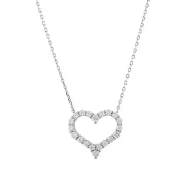 Колье из серебра с фианитами И5-1113-23-01