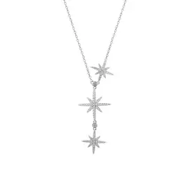 Колье из серебра с фианитами И5-1629-23-01