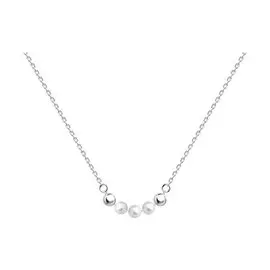 Колье из серебра с жемчугом 94070469