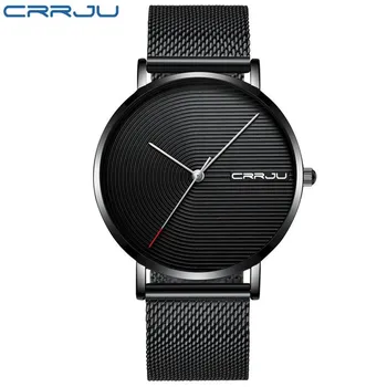 CRRJU Новые 2164 мужские часы, повседневные индивидуальные часы, модные популярные мужские часы, студенческие часы