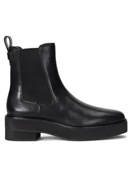 Ботильоны на плоской подошве LAUREN RALPH LAUREN, черный