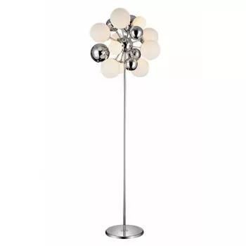 Торшер LDF 8565-10/16 CHR+GY Lumina Deco