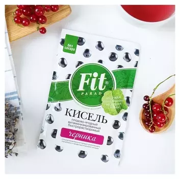 Fitparad кисель вит. "Черника" б/р, 30 г (Пакет-саше)