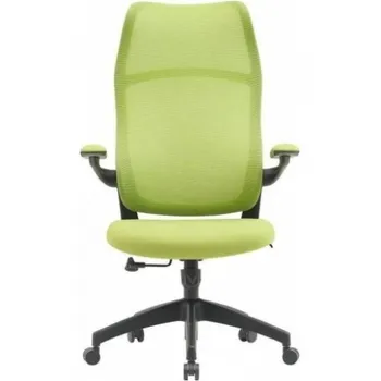 Кресло Cactus CS-MC505-GN салатовый сиденье салатовый сетка/ткань крестов. пластик пластик черный