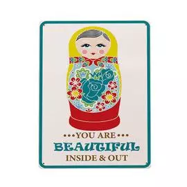 Жестяная табличка