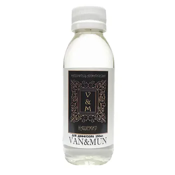 VAN&MUN Наполнитель для ароматического диффузора Кашемир для дома и офиса 150.0