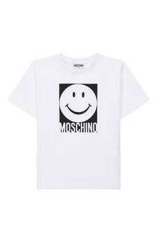 Хлопковая футболка Moschino
