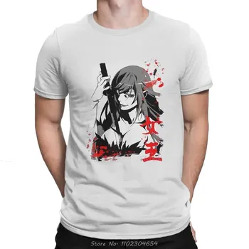 Monogatari молодежная странная фантастика Shinobu Oshino футболка альтернатива унисекс большая хлопковая футболка с круглым вырезом в стиле Харадзюку L