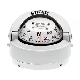 Компас Ritchie Explorer, белый корпус белый циферблат S53W