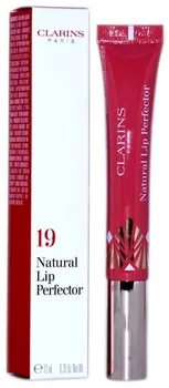 Блеск для губ 19 Intense Smoky Rose, 12 мл Clarins, Instant Light Natural Lip Perfector