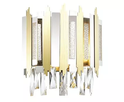 Накладной светильник runa (odeon light) золотой 29x30x16 см.