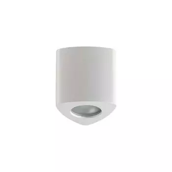 Накладной светильник aquana (odeon light) белый 10 см.
