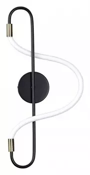 Накладной светильник keys (odeon light) черный 22x50x7 см.