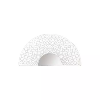 Накладной светильник mona (odeon light) белый 40x21x8 см.