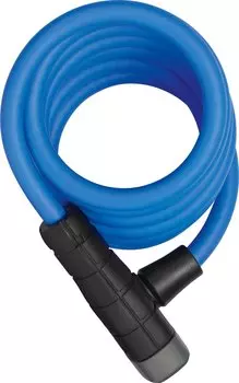 Велосипедный замок ABUS Primo 5510K тросовый, на ключ, 1800 х 10, синий, 142970_ABUS