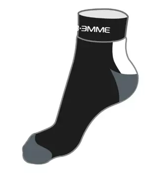 Велоноски Biemme Сoolmax Low, черный, 2018, A05H201U (Размер: S)