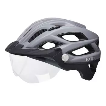 Шлем велосипедный KED Covis Lite, Grey Black Matt, 2021 (Размер: M (52-58 см))