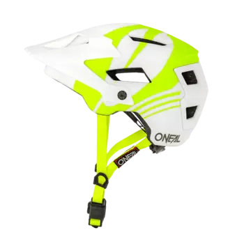 Шлем велосипедный O'Neal DEFENDER Helmet NOVA, white/neon yellow