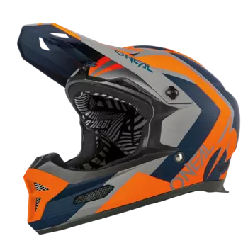 Шлем велосипедный O'Neal FURY Helmet HYBRID, blue/orange
