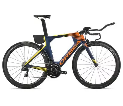Шоссейный велосипед Orbea ORDU M10i TEAM 28" 2019, J115B1 (Рама: M (Рост: 170 - 175 cm), Цвет: темно-синий/оранжевый)