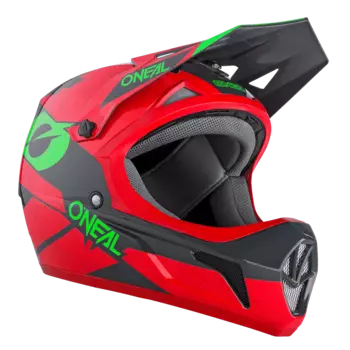 Шлем велосипедный O´Neal Sonus DEFT, red/gray/green