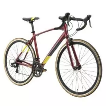 Шоссейный велосипед Stark Peloton 700.1 темно-красный/никель, 2023, HQ-0010019