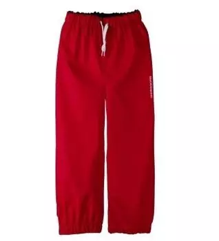 Штаны детские Didriksons MIDJEMAN KIDS PANTS, карминно-красный, 502371