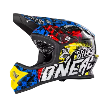 Шлем велосипедный подростковый O´Neal Backflip RL2 Youth Evo Wild, разноцветный