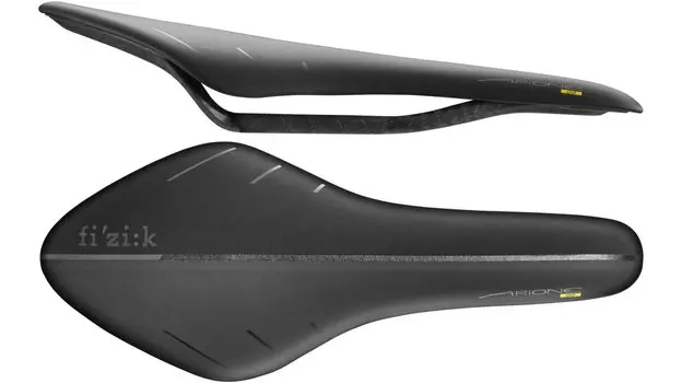 Седло велосипедное Fizik ARIONE Regular 00, BLACK/BLACK Matt, 7092SWSA19C65