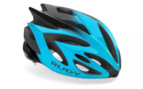Шлем велосипедный Rudy Project RUSH, Azur/Black Shiny, HL570183 (Размер: L (59-62 см))