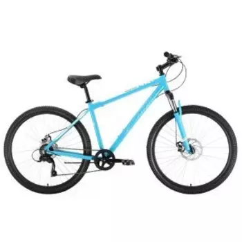 Горный велосипед Stark Respect 27.1 D Microshift, 27,5", синий/белый, 2022, HQ-0005290
