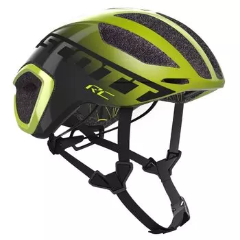 Шлем велосипедный Scott Cadence PLUS (CE), radium yellow/dark grey 2020 (Размер: S (51-55))