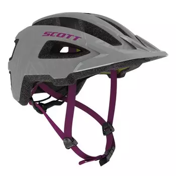 Шлем велосипедный SCOTT Groove Plus (CE), серо-фиолетовый 2020