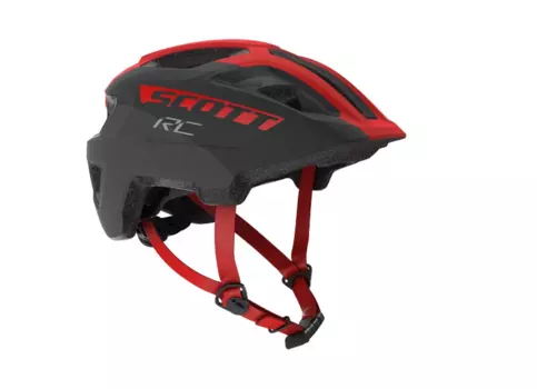 Шлем велосипедный SCOTT Spunto Junior grey/red RC onesize, 50-56 см, 2019, 270112-6161