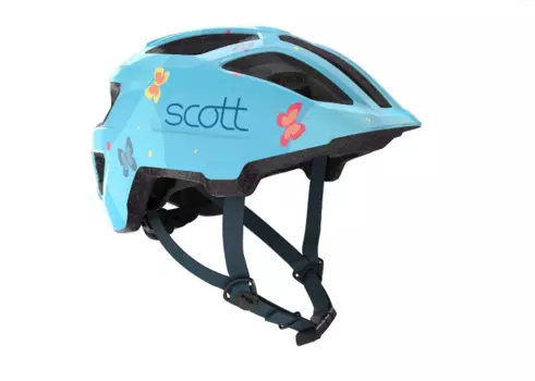 Шлем велосипедный SCOTT Spunto Kid light blue onesize, 50-56 см, 2019, 270115-0085