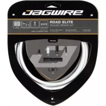 Велосипедный набор рубашек и тросиков тормоза JAGWIRE Road Elite Sealed Brake Kit, белый, SCK051