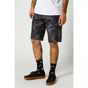 Шорты велосипедные Fox Essex Tech Print Short, Black Camo, 2021 (Размер: 32)