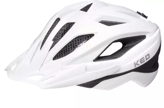 Шлем велосипедный KED Street Junior MIPS, детский, White, 2020